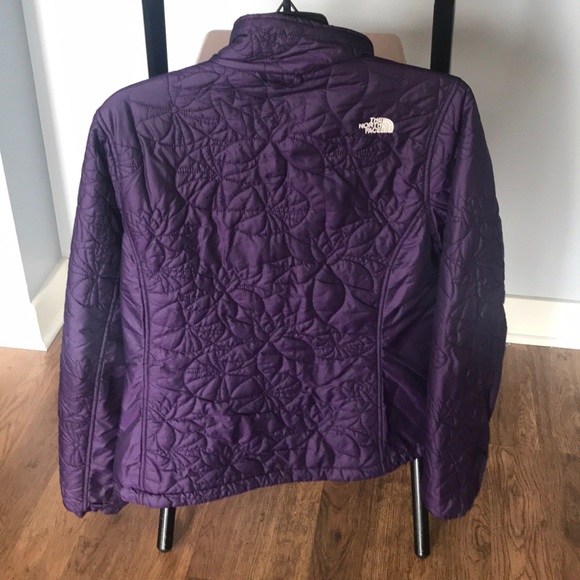 Authentic Used purple north face jacket - Picture 4 of 4